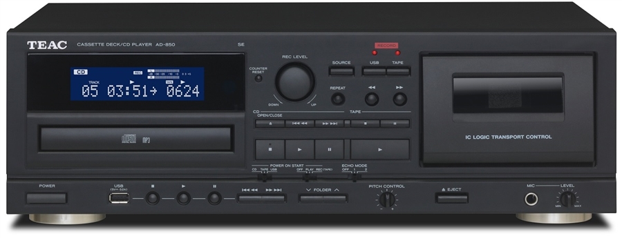 TEAC AD 850 SE CD and Cassette Player